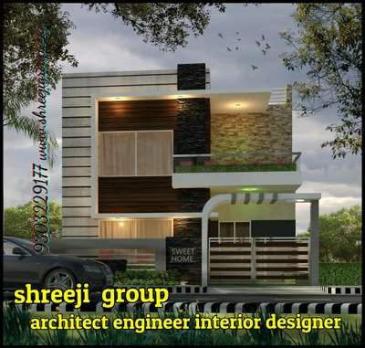 Exterior, Lighting Designs by Architect Shreeji Group, Indore | Kolo