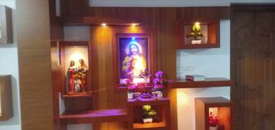 Prayer Room Designs by Carpenter jomonmjmykkattil Jomonathoor, Kannur | Kolo