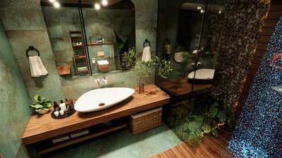 Bathroom Designs by Architect Nidhish T vasudev, Thrissur | Kolo