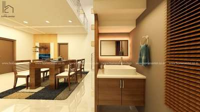 Dining, Furniture, Table, Lighting Designs by Contractor kochu kochu, Thiruvananthapuram | Kolo