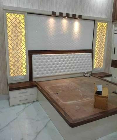Bedroom, Furniture, Lighting, Storage, Wall Designs by Carpenter نبیل سیفی, Ghaziabad | Kolo
