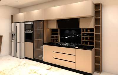 Kitchen, Lighting, Storage Designs by Contractor MOBIUS  MODULAR, Malappuram | Kolo