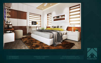 Furniture, Storage, Bedroom Designs by Interior Designer ℍ𝔸𝔹𝕀𝕋 𝔸ℝ𝕋 
 
𝕊𝕋𝕌𝔻𝕀𝕆, Ernakulam | Kolo