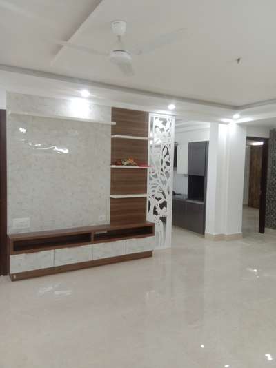 Ceiling, Lighting, Living, Storage, Flooring Designs by Interior Designer YK  Interior Designer , Delhi | Kolo