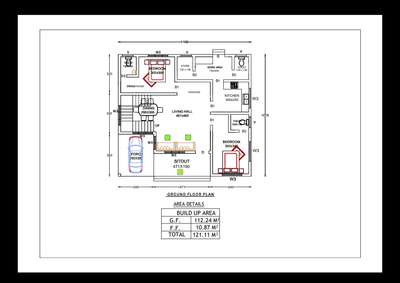 Plans Designs by Civil Engineer Vineesh Panakkacheri, Kannur | Kolo