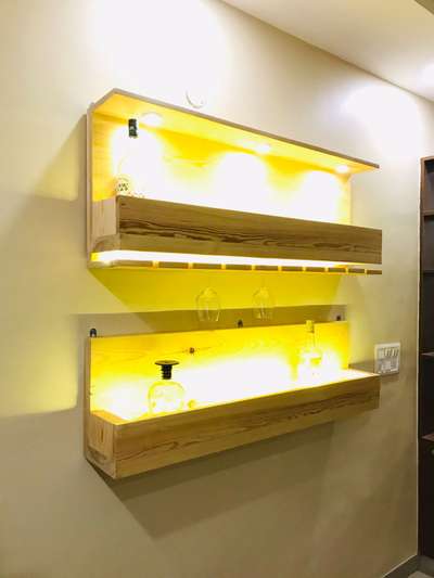 Lighting, Storage Designs by Interior Designer Mayank verma, Delhi | Kolo