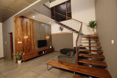 Furniture, Living, Lighting, Storage, Staircase Designs by Architect Dream villa, Malappuram | Kolo