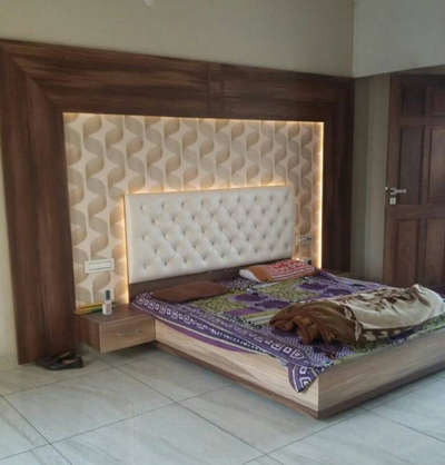 Flooring, Furniture, Wall, Bedroom, Storage Designs by Carpenter  mr Inder  Bodana, Indore | Kolo