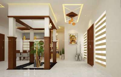 Ceiling, Lighting Designs by Architect kmr Rakesh, Malappuram | Kolo