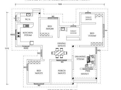 Plans Designs by Architect 𝗔3 𝗖𝗼𝗻𝗰𝗲𝗽𝘁𝘀  𝗔𝗥𝗖𝗛𝗜𝗧𝗘𝗖𝗧𝗨𝗥𝗘 

, Ernakulam | Kolo