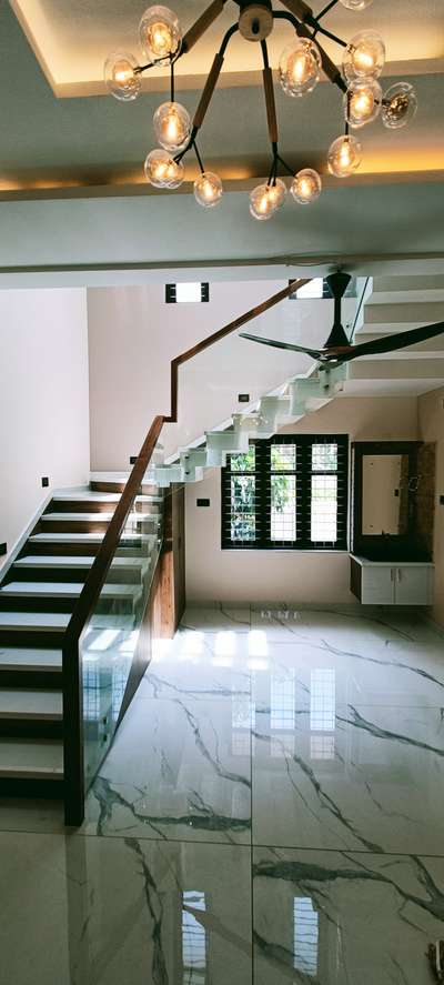 Staircase, Lighting Designs by Building Supplies arun r, Kollam | Kolo