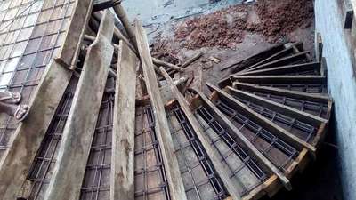 Staircase Designs by Contractor siva  prasad, Kollam | Kolo