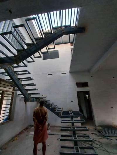 Staircase Designs by Contractor sajith vijayan, Kottayam | Kolo