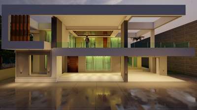 Exterior Designs by Civil Engineer kiran pc, Kannur | Kolo