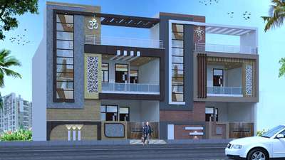 Exterior Designs by Architect SHREE RAM KUMAWAT, Jaipur | Kolo