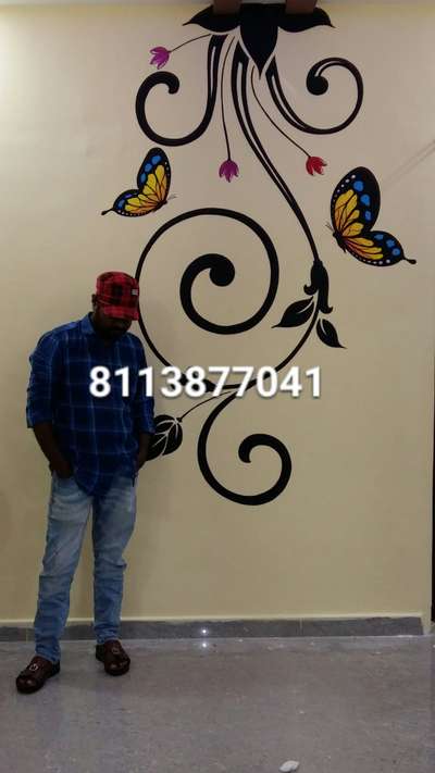 Wall Designs by Painting Works Sudhi Sudheesh, Alappuzha | Kolo