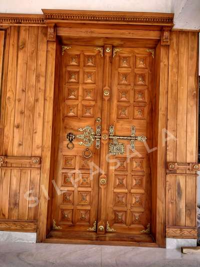 Door Designs by Carpenter Rajesh Silpasala, Ernakulam | Kolo