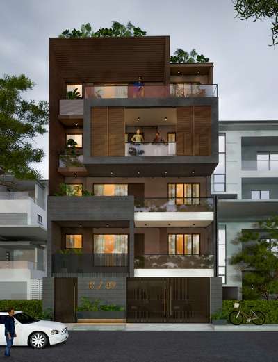 Exterior Designs by 3D & CAD Kamran  saifi, Delhi | Kolo