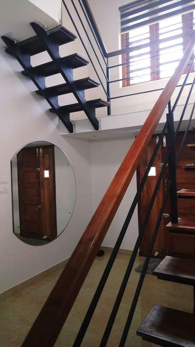 Staircase Designs by Contractor Er Jay  Omkar, Ernakulam | Kolo