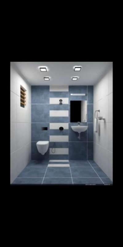 Bathroom, Lighting, Flooring, Wall Designs by Flooring Sunilsiva Sunilsiva, Thiruvananthapuram | Kolo