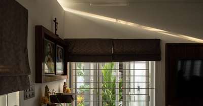 Window, Prayer Room, Storage Designs by Architect VIVEK DANIEL, Thiruvananthapuram | Kolo