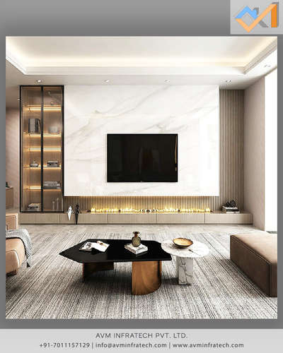 Lighting, Living, Furniture, Storage, Table Designs by Architect AVM Infratech Pvt Ltd , Delhi | Kolo