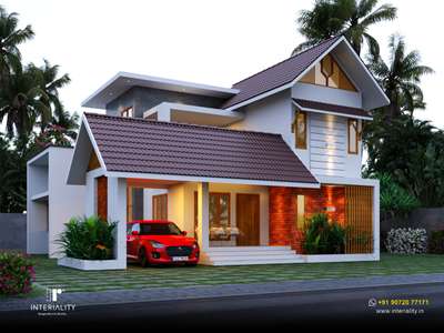 Exterior, Lighting Designs by 3D & CAD jamshi cv, Kannur | Kolo