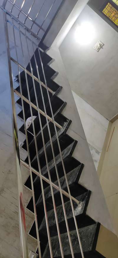Staircase Designs by Civil Engineer shajil ca, Ernakulam | Kolo