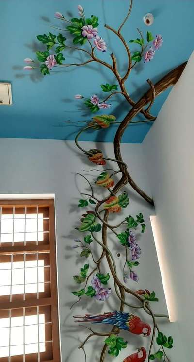 Wall Designs by Painting Works Raju cp, Malappuram | Kolo