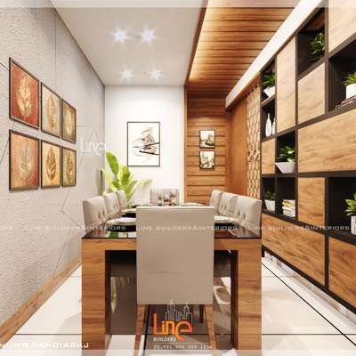 Dining, Furniture, Storage, Table Designs by Architect Line Builders, Thrissur | Kolo