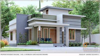 Exterior Designs by Civil Engineer DGRAND BuildersDeveloper, Malappuram | Kolo