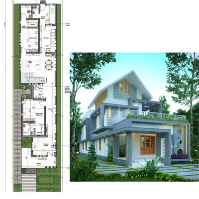 Exterior, Lighting, Plans Designs by Contractor jerin  padamadan , Thrissur | Kolo