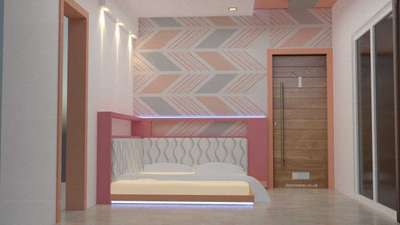 Lighting, Furniture, Storage, Bedroom Designs by Interior Designer Preet Vishwakarma, Bhopal | Kolo