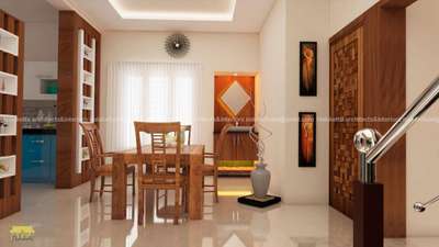 Dining, Home Decor Designs by Interior Designer Nalukettu  interiors , Thiruvananthapuram | Kolo