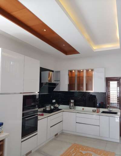 Ceiling, Lighting, Kitchen, Storage Designs by Carpenter Monu Jangid, Jaipur | Kolo