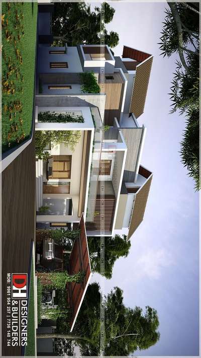 Exterior Designs by Architect Rafeeq Mrt, Malappuram | Kolo
