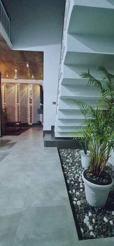 Flooring, Home Decor, Staircase Designs by Interior Designer Fahad Abdulkalam, Thrissur | Kolo