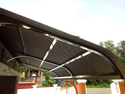 Roof Designs by Fabrication & Welding Salim Pushpangadhan, Pathanamthitta | Kolo