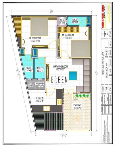 Plans Designs by Architect ER FURQAN PATHAN, Indore | Kolo
