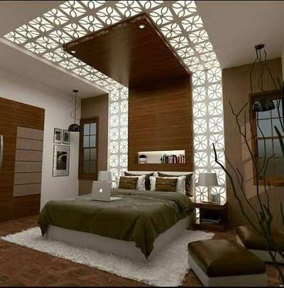 Ceiling, Furniture, Bedroom, Storage, Wall Designs by Contractor Coluar Decoretar Sharma Painter Indore, Indore | Kolo
