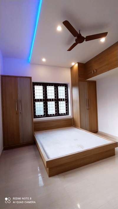 Bedroom, Furniture, Storage, Lighting Designs by Contractor D I F I T INTERIOR WORK, Kozhikode | Kolo