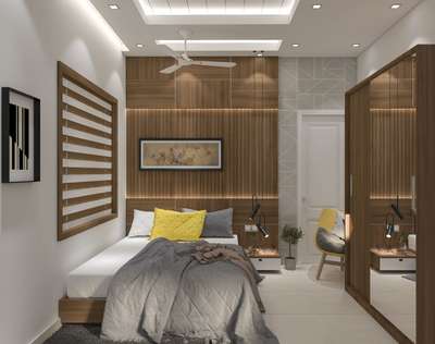 Bedroom, Furniture, Storage, Lighting, Ceiling, Wall Designs by Interior Designer Agnikon  Architectural Designs , Thrissur | Kolo
