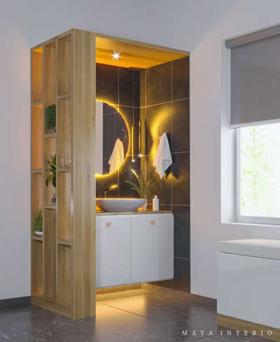 Bathroom, Lighting Designs by 3D & CAD Adarsh GS, Alappuzha | Kolo