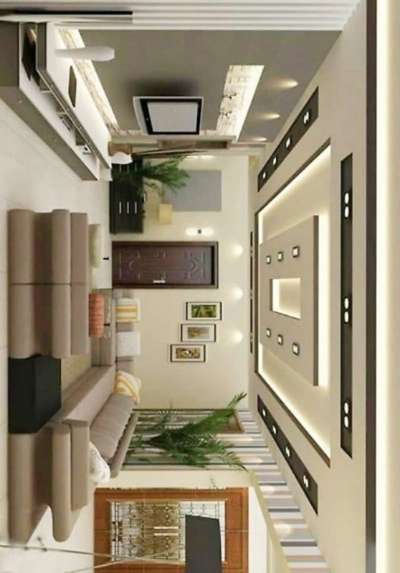 Ceiling, Lighting, Living, Furniture, Table Designs by Interior Designer Arjun Asok, Ernakulam | Kolo