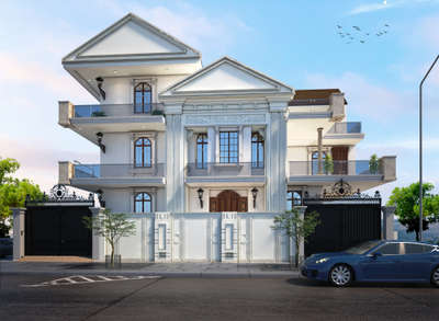 Exterior Designs by 3D & CAD Dhawal Rao, Jaipur | Kolo