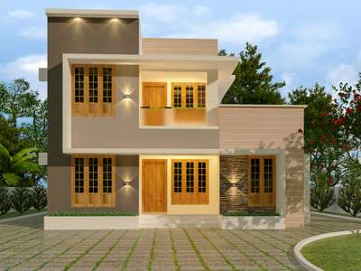 Exterior Designs by Contractor isa builders, Thrissur | Kolo