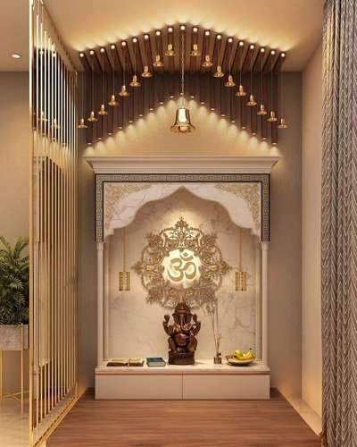 Lighting, Home Decor, Prayer Room, Storage Designs by Contractor Rahisuddin Saifi, Meerut | Kolo