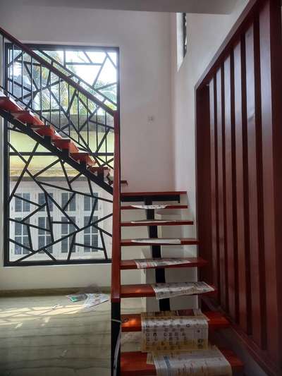 Staircase Designs by Contractor shafi  Sadan, Malappuram | Kolo