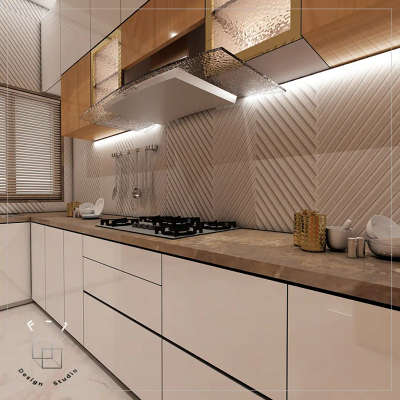 Kitchen, Lighting, Storage Designs by Interior Designer Id Yogi Jangid, Jaipur | Kolo