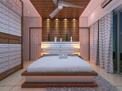 Bedroom, Furniture, Lighting Designs by Carpenter DHANESH DHANU, Palakkad | Kolo